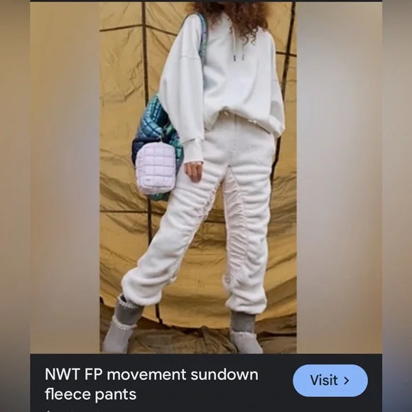 Free People Movement Sundown Fleece Pant - Picture 2 of 4